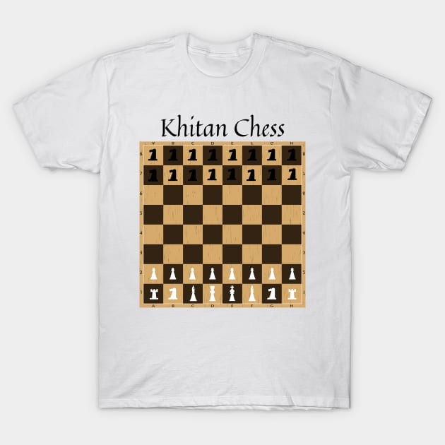 Khitan Chess T-Shirt by firstsapling@gmail.com